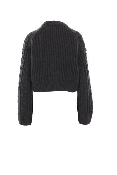 24FW 세실리아 반센 스웨터 KNI51003CHARCOALGREY CHARCOAL GREY - CECILIE BAHNSEN