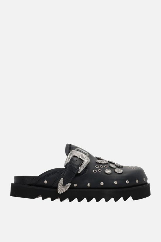  토가 뮬/슬리퍼 AJ1066BLACK Black