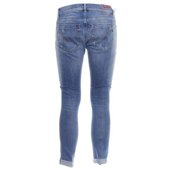  돈답 데님 스트레이트 팬츠 GEORGEUP232DSE297UGV9 GV9 MEDIUM LIGHT DENIM - DONDUP