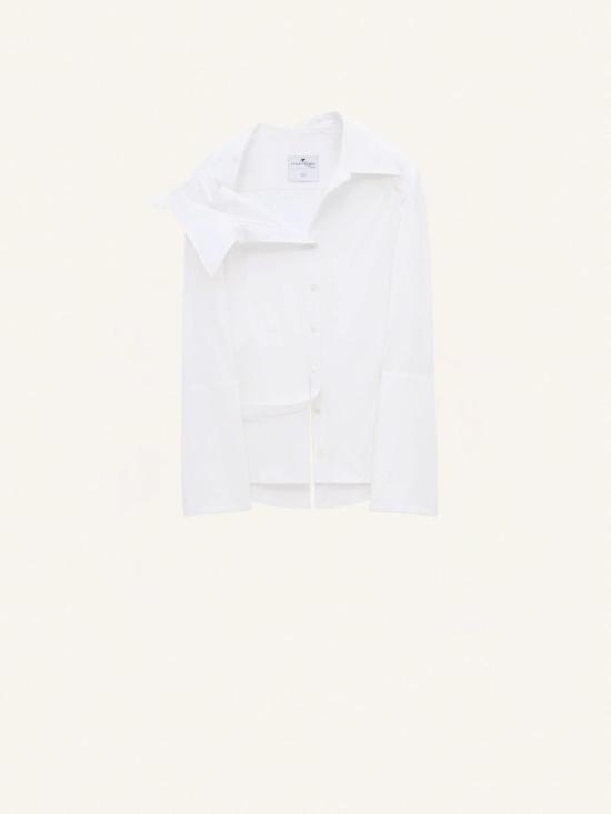  쿠레쥬 셔츠 224CCH056CO0121 0001 HERITAGE WHITE