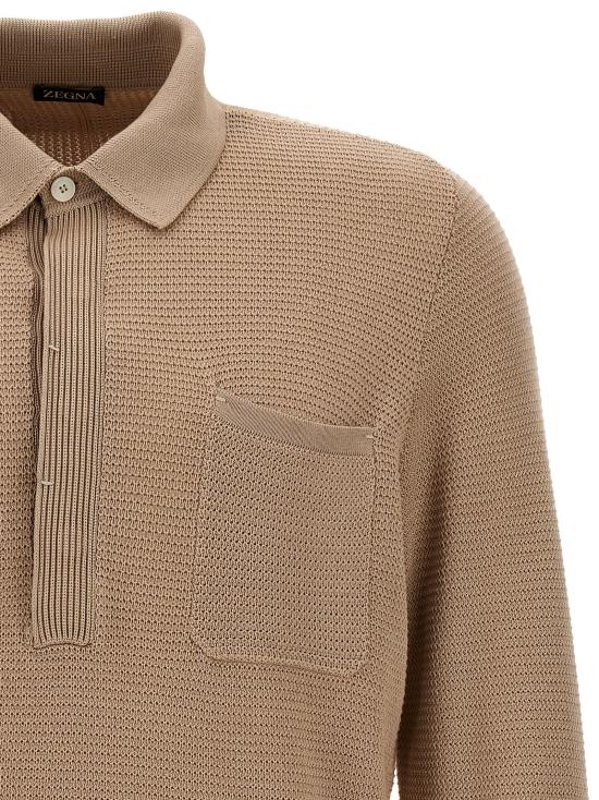  에르메네질도제냐 폴로 티셔츠 UDD65A7132N93 - ERMENEGILDO ZEGNA