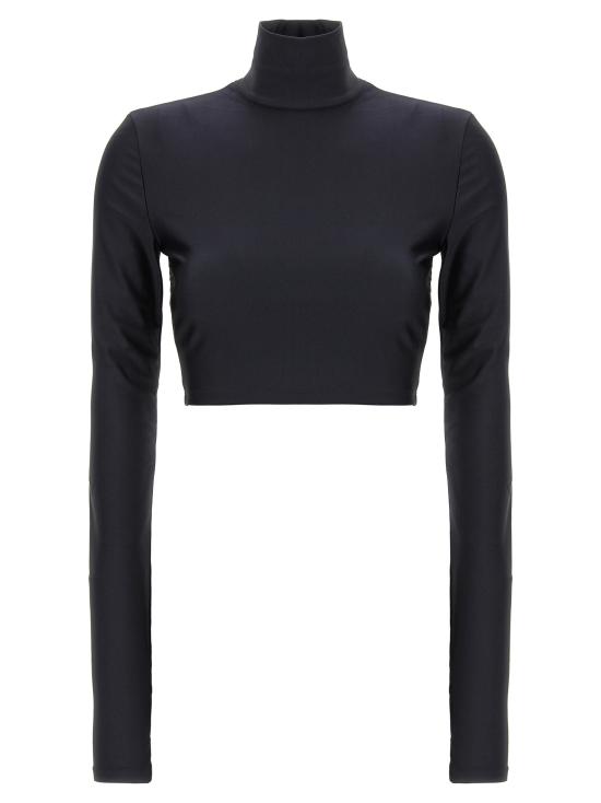  안다마네 긴팔 티셔츠 T160731ATJP062BLACK Black