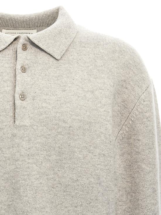  익스트림캐시미어 폴로 티셔츠 N357MARYLEBONEGREY003GREY - EXTREME CASHMERE