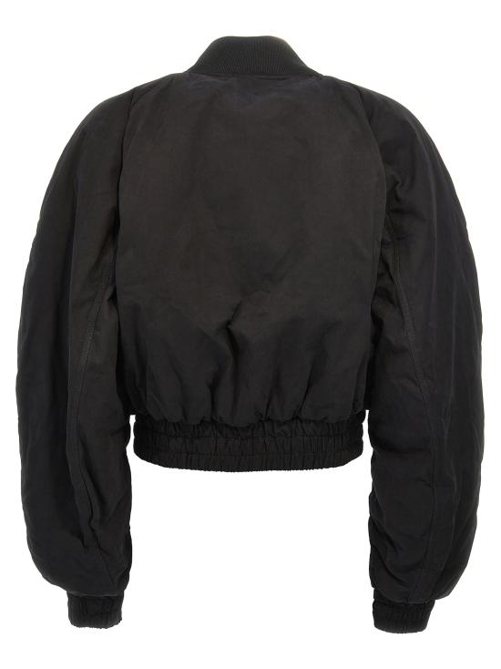  안다마네 봄버 자켓 T162015ATNC171BLACK Black - ANDAMANE