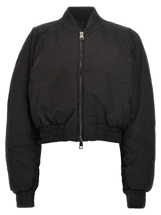 안다마네 봄버 자켓 T162015ATNC171BLACK Black