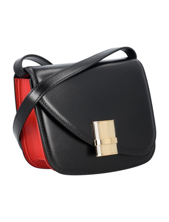  살바토레 페라가모 숄더백 24A215971774814 NERO FLA NERO FLAME RED - SALVATORE FERRAGAMO