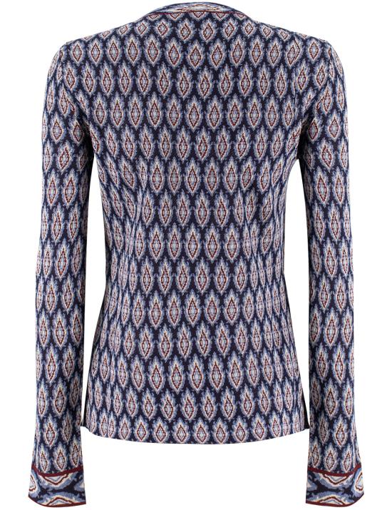 25FW 에트로 가디건 WRKE0132 AV356 S9000 GRAY - ETRO