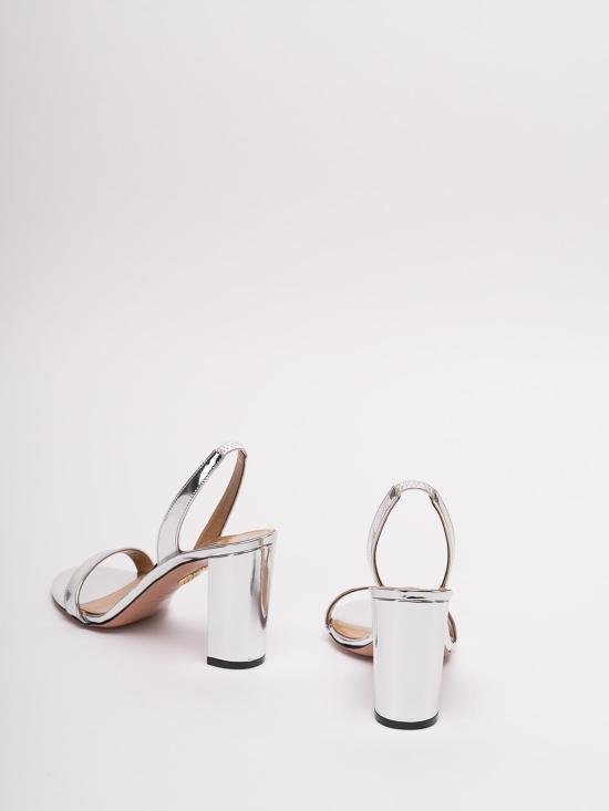  아쿠아주라 샌들 SNBMIDS0SSYCCC Silver - AQUAZZURA
