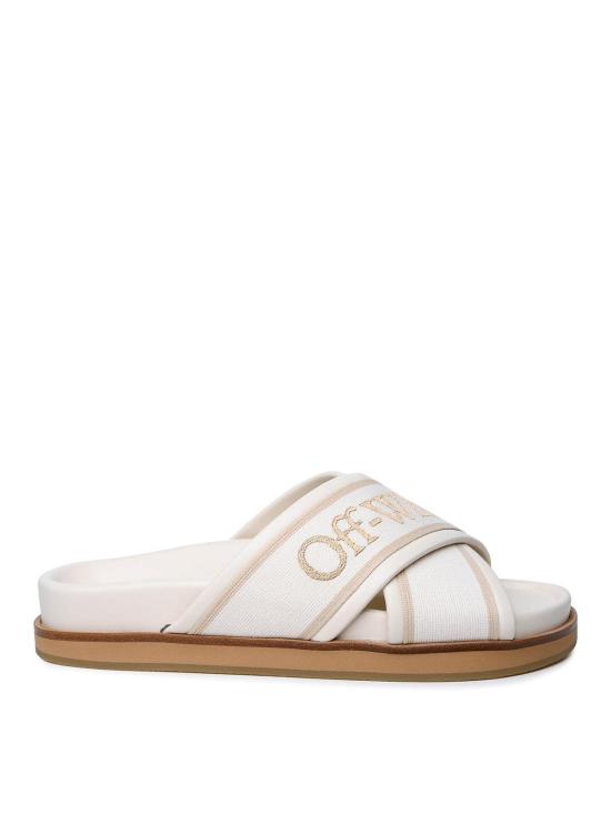  오프화이트 샌들 OWIT003S24LEA0016161 Beige