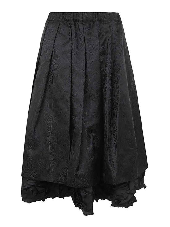  꼼데가르송 미디 스커트 RLS006W231 Black
