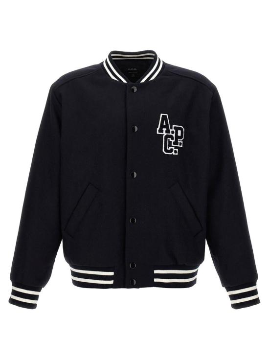 24FW 아페쎄 자켓 WOANWM02974PIN BLUE