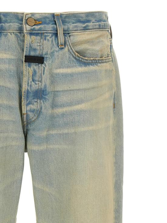  피어오브갓 데님 스트레이트 팬츠 FG840030DNM437 BLUE - FEAR OF GOD