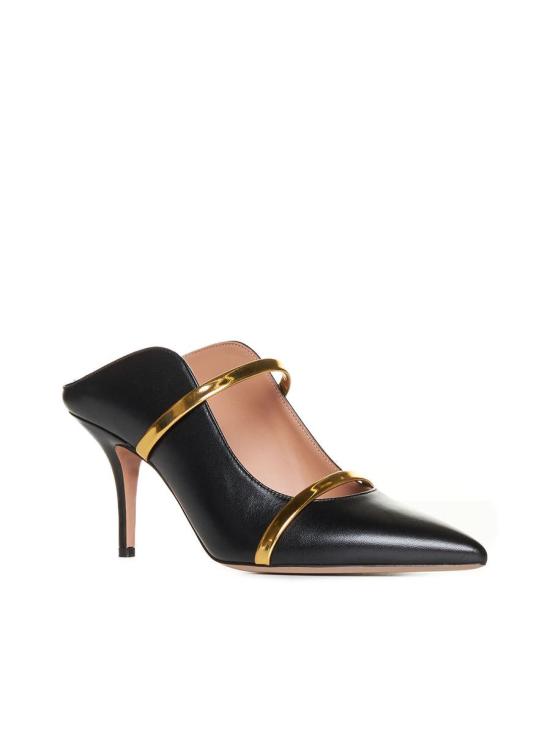  말론 슐저 샌들 MAUREEN70259NAPPAMIRRORLEATHERBLACKGOLD Black - MALONE SOULIERS