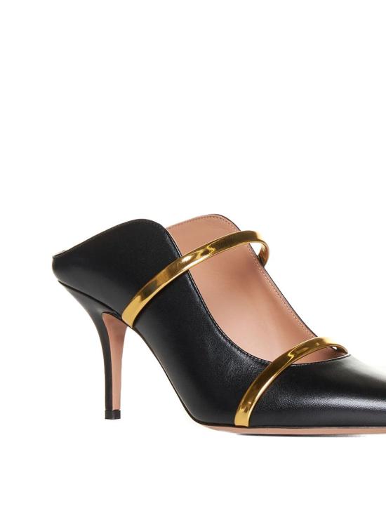  말론 슐저 샌들 MAUREEN70259NAPPAMIRRORLEATHERBLACKGOLD Black - MALONE SOULIERS