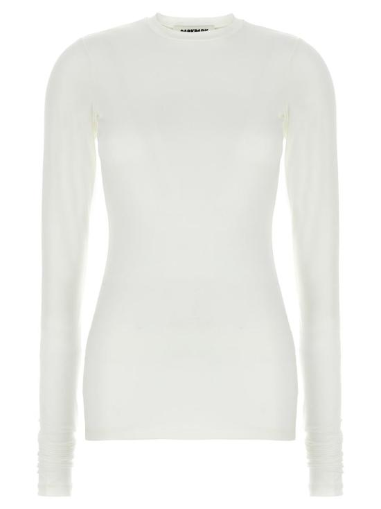  다크파크 긴팔 티셔츠 WJE21FAC330001 WHITE