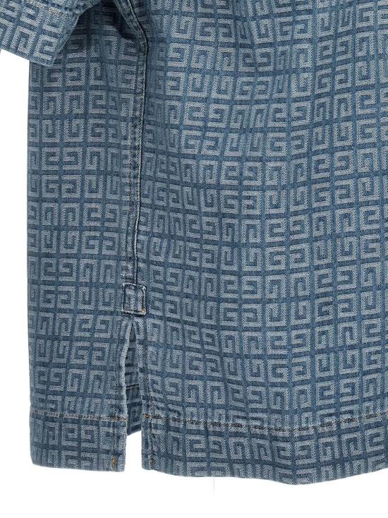  지방시 긴팔 셔츠 BM60WZ50P9452 BLUE - GIVENCHY