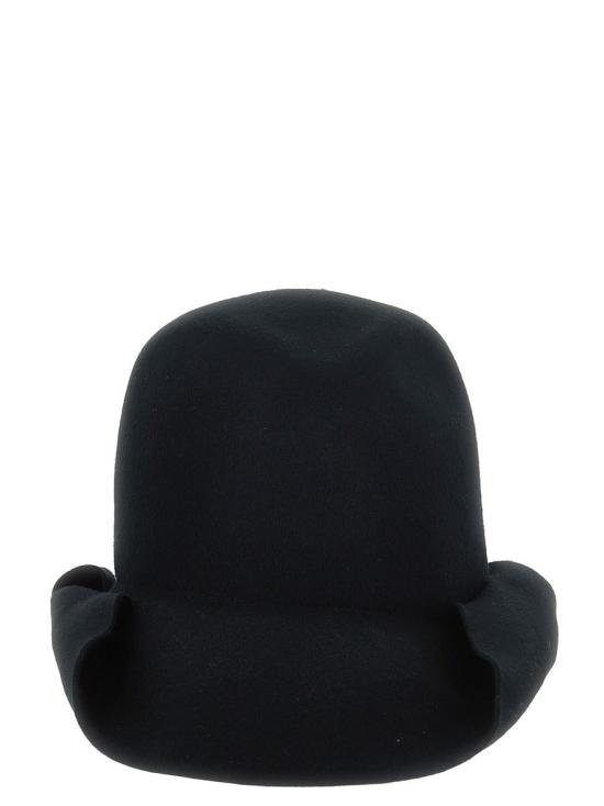  요지 야마모토 모자 HOH01161BLACK3 Black