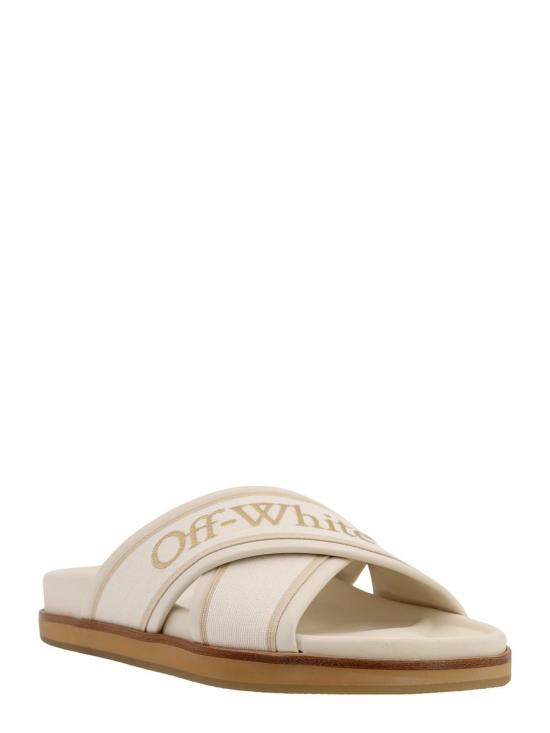  오프화이트 플랫 슈즈 OWIT003S24LEA0016161 Beige - OFF WHITE