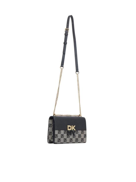  디케이엔와이 숄더백 R423YE31 XLB BLACK LOGO BLACK - DKNY