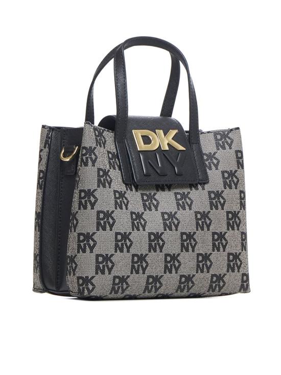 24FW 디케이엔와이 토트백 R42D5E40 XLB BLACK LOGO BLACK - DKNY