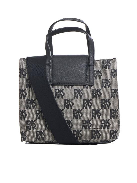 24FW 디케이엔와이 토트백 R42D5E40 XLB BLACK LOGO BLACK - DKNY