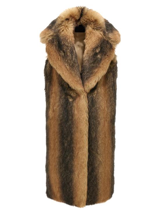 24FW B&B Couture 베스트 DIANAGILETROTCHO BROWN