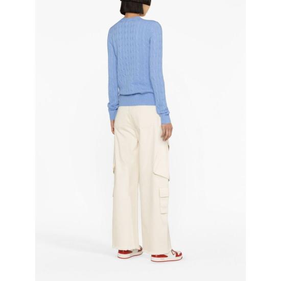  랄프 로렌 스웨터 211910421004 BLUE - RALPH LAUREN