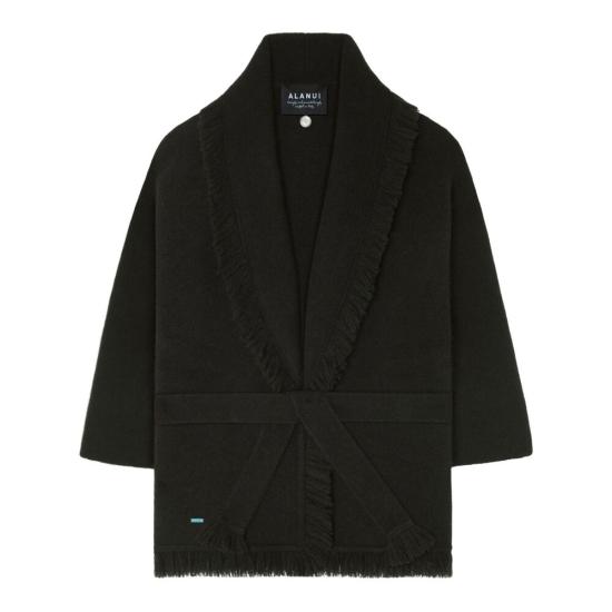 24FW 알라누이 가디건 LWHB064E24KN I00G 1000 BLACK