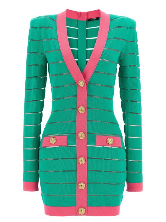 24FW 발망 숏 원피스 DF1R8053KG59UIH