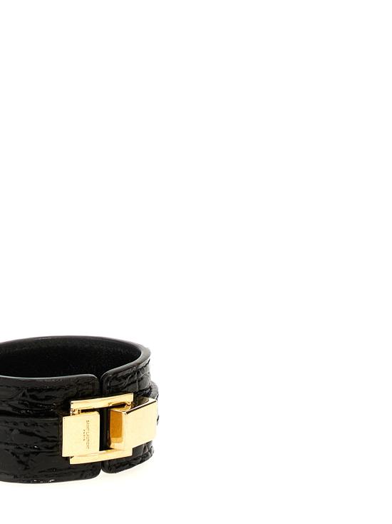  생로랑 팔찌 7647591ZQ0P1000 Black - SAINT LAURENT