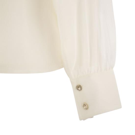 24FW 막스마라 스튜디오 블라우스 2426116041600 WHITE - MAX MARA STUDIO