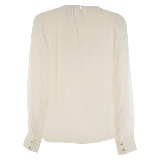 24FW 막스마라 스튜디오 블라우스 2426116041600 WHITE - MAX MARA STUDIO