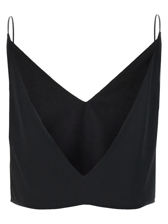  생로랑 민소매 티셔츠 773238Y3H121000 Black - SAINT LAURENT