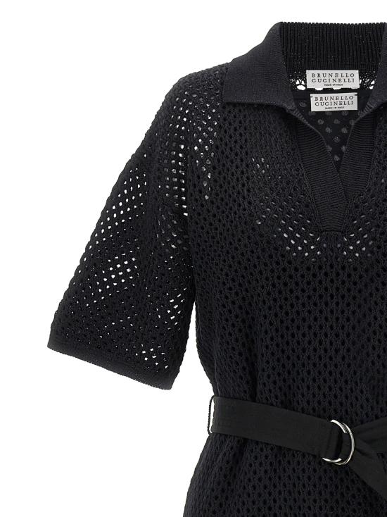  브루넬로 쿠치넬리 롱 원피스 M78764A95C101 Black - BRUNELLO CUCINELLI