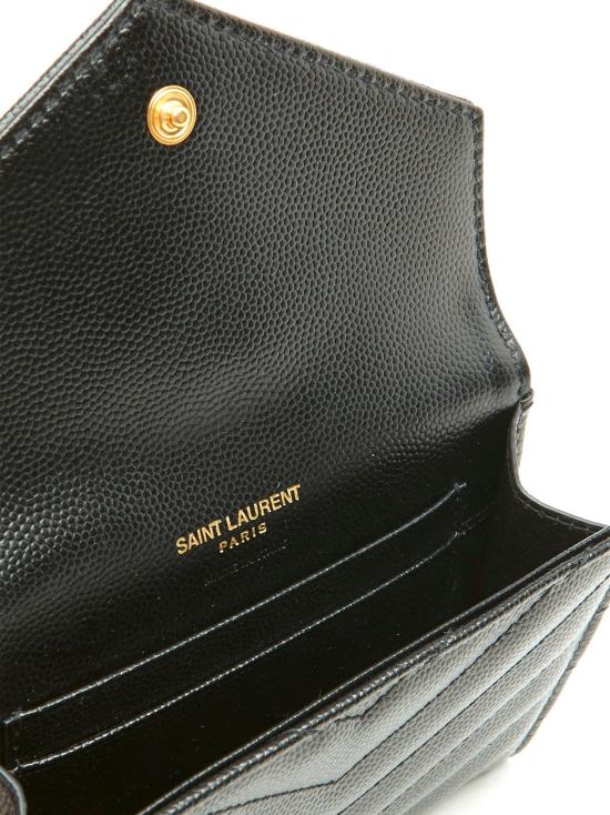  생로랑 명함지갑 414404BOW011000 Black - SAINT LAURENT