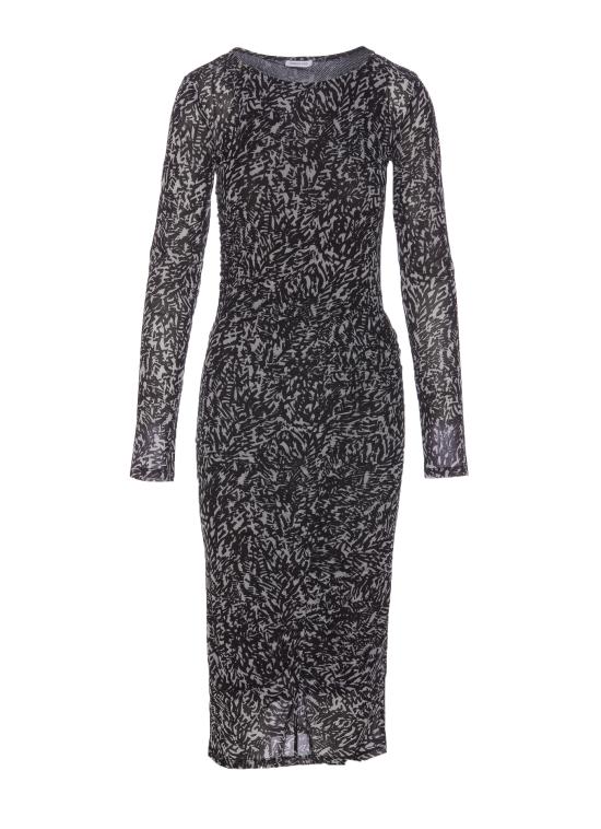 24FW 파트리지아페페 미디 원피스 8A1344 J221YA19 Black