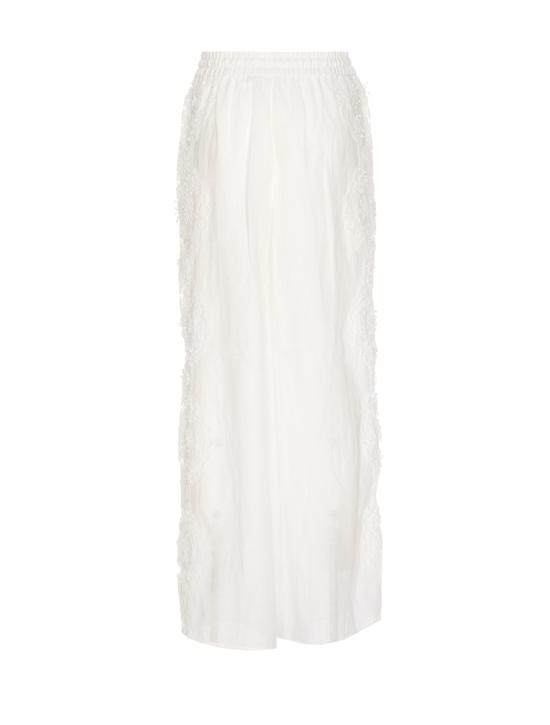 24FW 짐머만 스트레이트 팬츠 9864PSS241 IVO - ZIMMERMANN