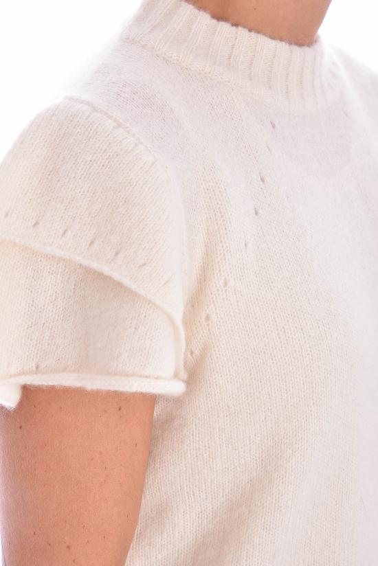  안토니아 잰더 캐시미어 반팔 티셔츠 AZ Maika Top - ANTONIA ZANDER CASHMERE