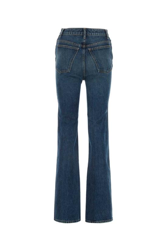 24FW 케이트 데님 스트레이트 팬츠 1032908005W908 005 Blue - KHAITE