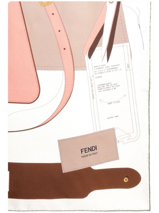  펜디 머플러/스카프 FXT091 ASQG F12TN ROSA PESCA - FENDI