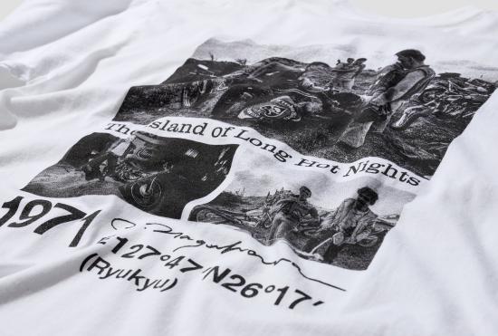 24FW 네이버후드 반팔 티셔츠 NH X OSAMU NAGAHAMA .티 SS-2 241PCNON-ST02 화이트 - NEIGHBORHOOD