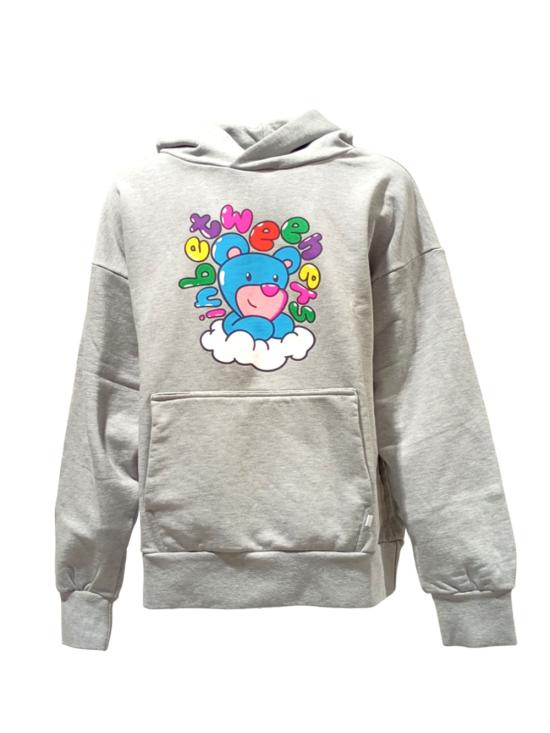 24FW 인비트위너스 후드 티셔츠 F4TWUAHS020 101 GRIGIO MELANGE MELANGE GRAY