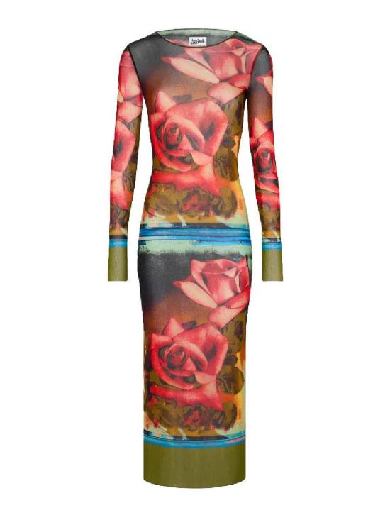  장 폴 고티에 롱 원피스 RO090T547403050 Green