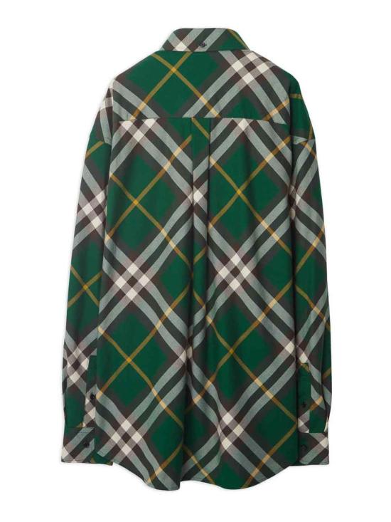 24FW 버버리 긴팔 셔츠 8082886 Green - BURBERRY