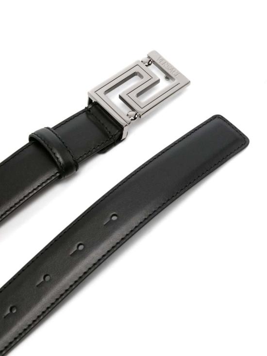 24FW 베르사체 가죽 벨트 1012399DVTP11B00E Black - VERSACE