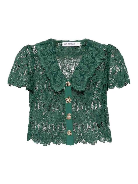  셀프 포트레이트 민소매 티셔츠 SS24003TGREEN Green