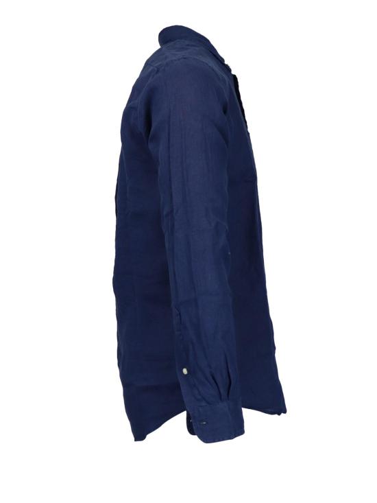  랄프 로렌 긴팔 셔츠 710794141002 Dark Blue - RALPH LAUREN