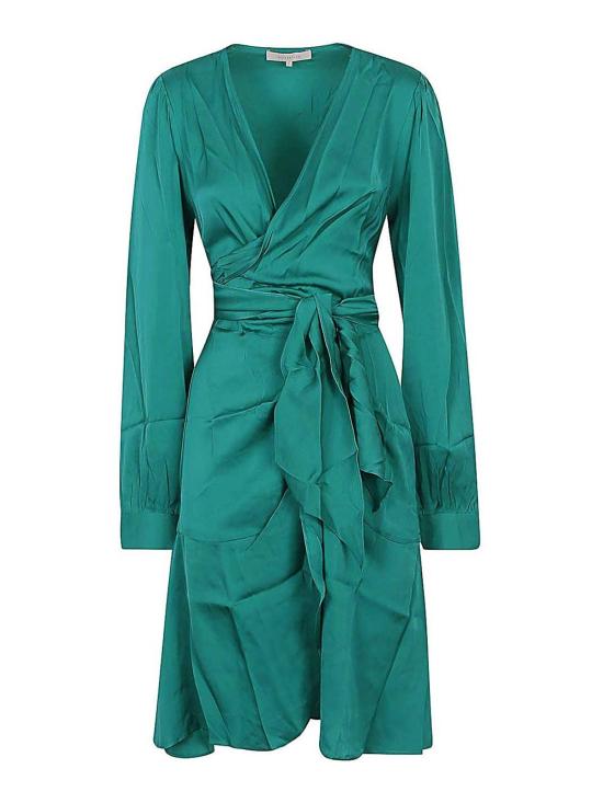  실크95파이브 롱 원피스 22061ANANDAMININ85 Green