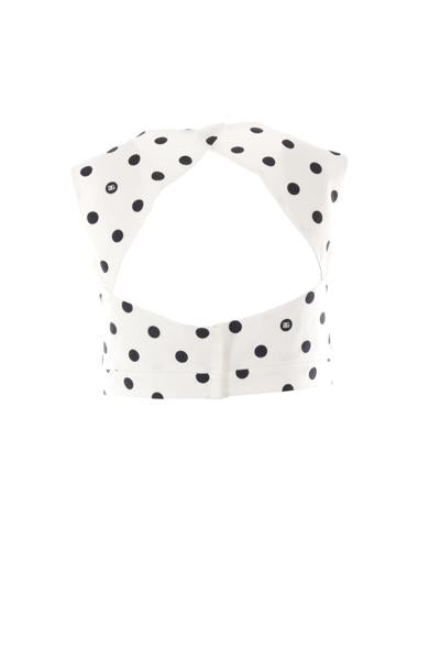 24FW 돌체앤가바나 민소매 티셔츠 F7AA7TFSFNMHWZRN WHITE - DOLCE & GABBANA