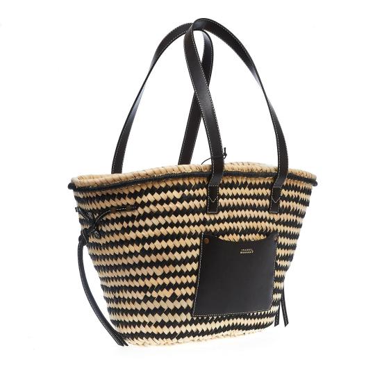  이자벨마랑 백팩 CADIXMEDIUM NABK NATURAL BLACK - ISABEL MARANT